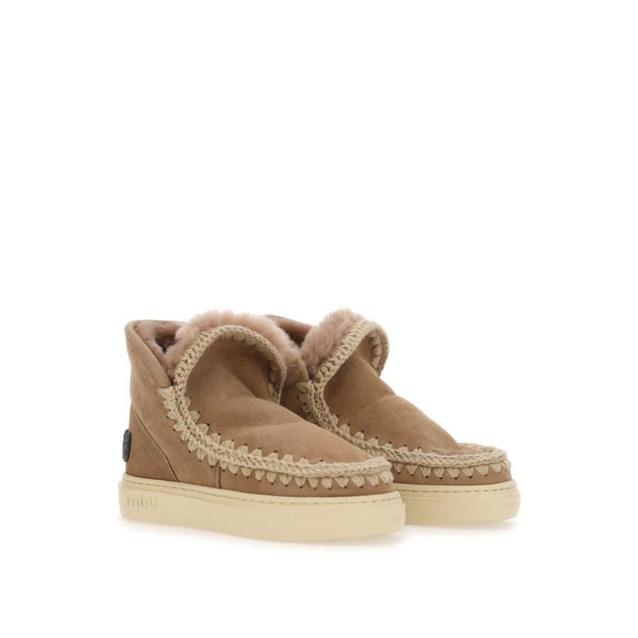 Donne MOU | Sneaker Mou Eskimo Con Logo Glitterato