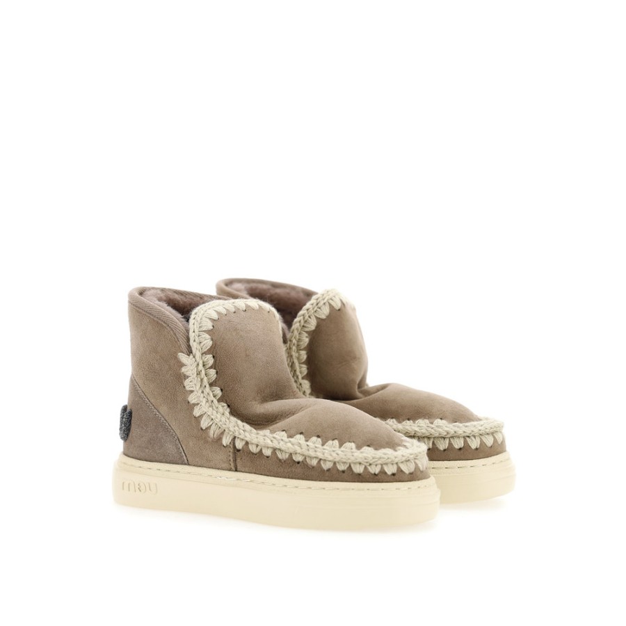 Donne MOU | Sneaker Mou Eskimo Con Logo Glitterato